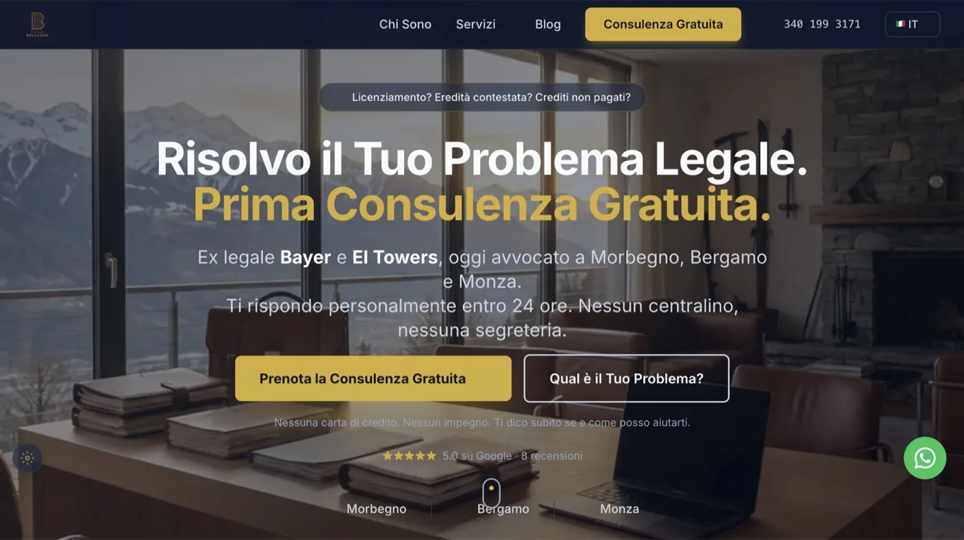 Esempio di identità digitale per studio legale