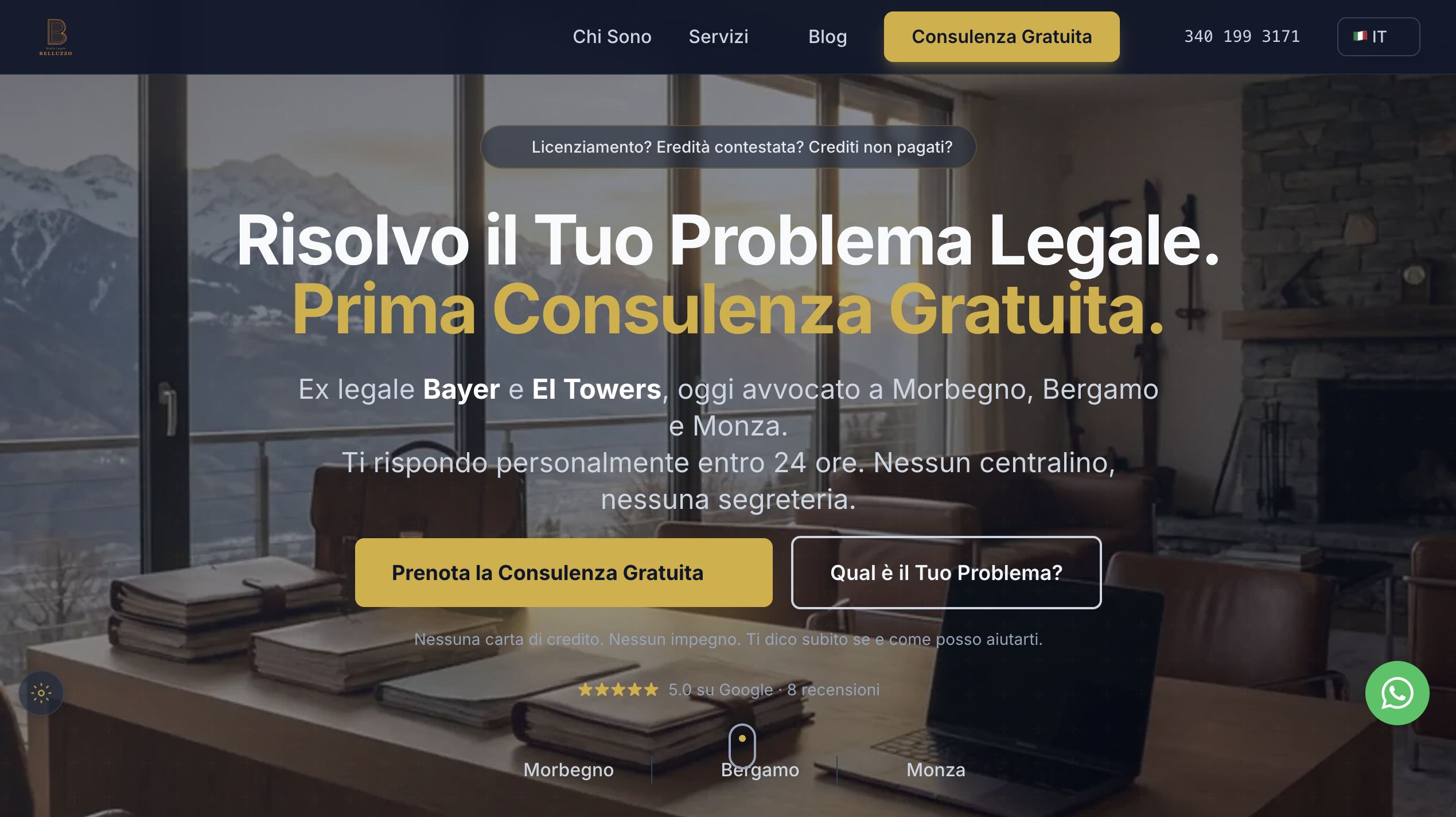 Homepage Studio Legale Belluzzo — Morbegno